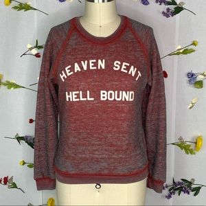 Wildfox Heaven Sent Hell Bound Sweatshirt